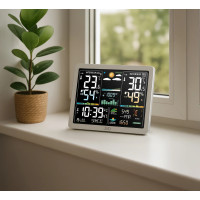 Rádiom riadená meteorologická stanica JVD RB3568